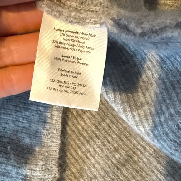 Sezane gaspard cardigan light grey size medium - Picture 5 of 5